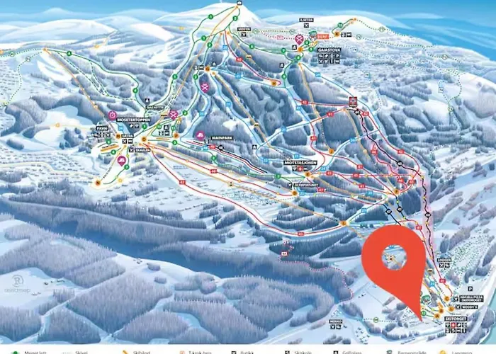 Ski-in Out 2 Bathrooms Apartamento Hafjell